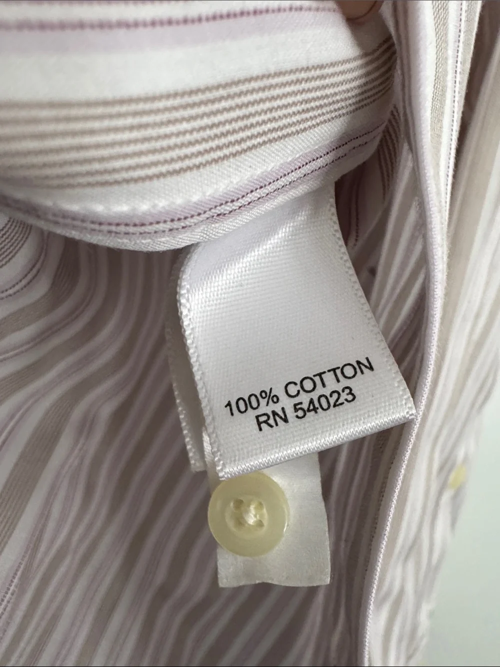Banana Republic Men's Striped Dress Shirt Size Large